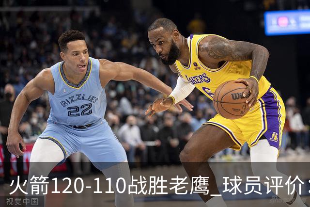火箭120-110战胜老鹰 球员评价：5人优秀，4人及格