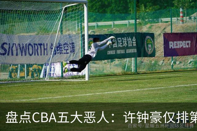 盘点CBA五大恶人：许钟豪仅排第五，压轴这位曾绊倒朱芳雨