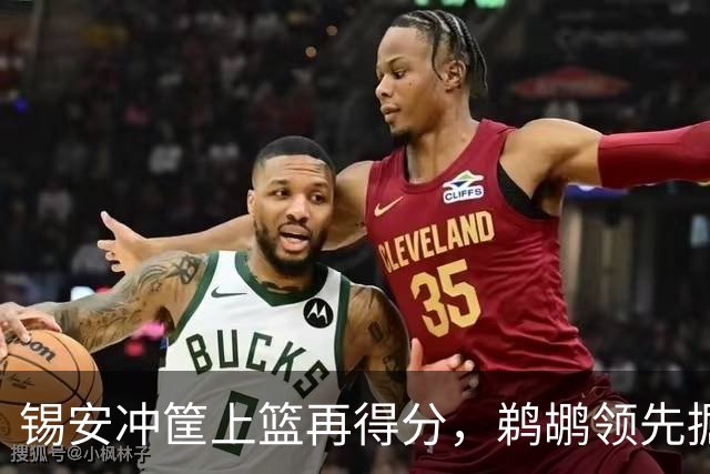 锡安冲筐上篮再得分，鹈鹕领先掘金20+